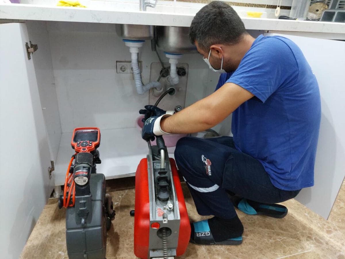 Mutfak tesisat kaçağı
